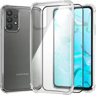 Etui i futerały do telefonów - Hello Case ETUI PANCERNE DO SAMSUNG GALAXY A32 5G CASE SILIKON GUMOWE SLIM SZKŁO - miniaturka - grafika 1