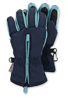 Rękawiczki - Sterntaler Unisex dziecięce rękawiczki z palcami dwukolorowe, granatowe, 6 - miniaturka - grafika 1