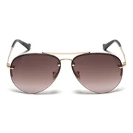 Okulary przeciwsłoneczne - Gino Rossi MR22LQ006S-1 Brązowy - miniaturka - grafika 1