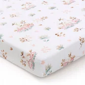 Prześcieradła dla dzieci - PRZEŚCIERADŁO Z GUMKĄ Do Łóżeczka 120x60 BAWEŁNA - miniaturka - grafika 1