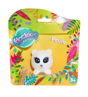 Flockies Figurka Niedźwiedź polarny Paula FLO0120 - Figurki dla dzieci - miniaturka - grafika 1