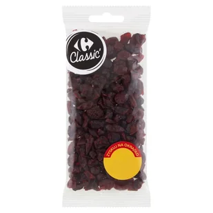 Carrefour Classic Żurawina suszona 80 g - Owoce świeże i suszone - miniaturka - grafika 1