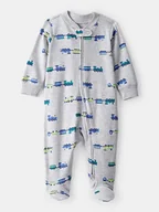 Śpiochy dla niemowląt - carter's Śpioszki w kolorze szarym - miniaturka - grafika 1