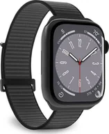 Akcesoria do smartwatchy - Puro Pasek PURO Nylon Sport Apple Watch 4/5/6/7/SE/8 40/41mm Czarny - miniaturka - grafika 1