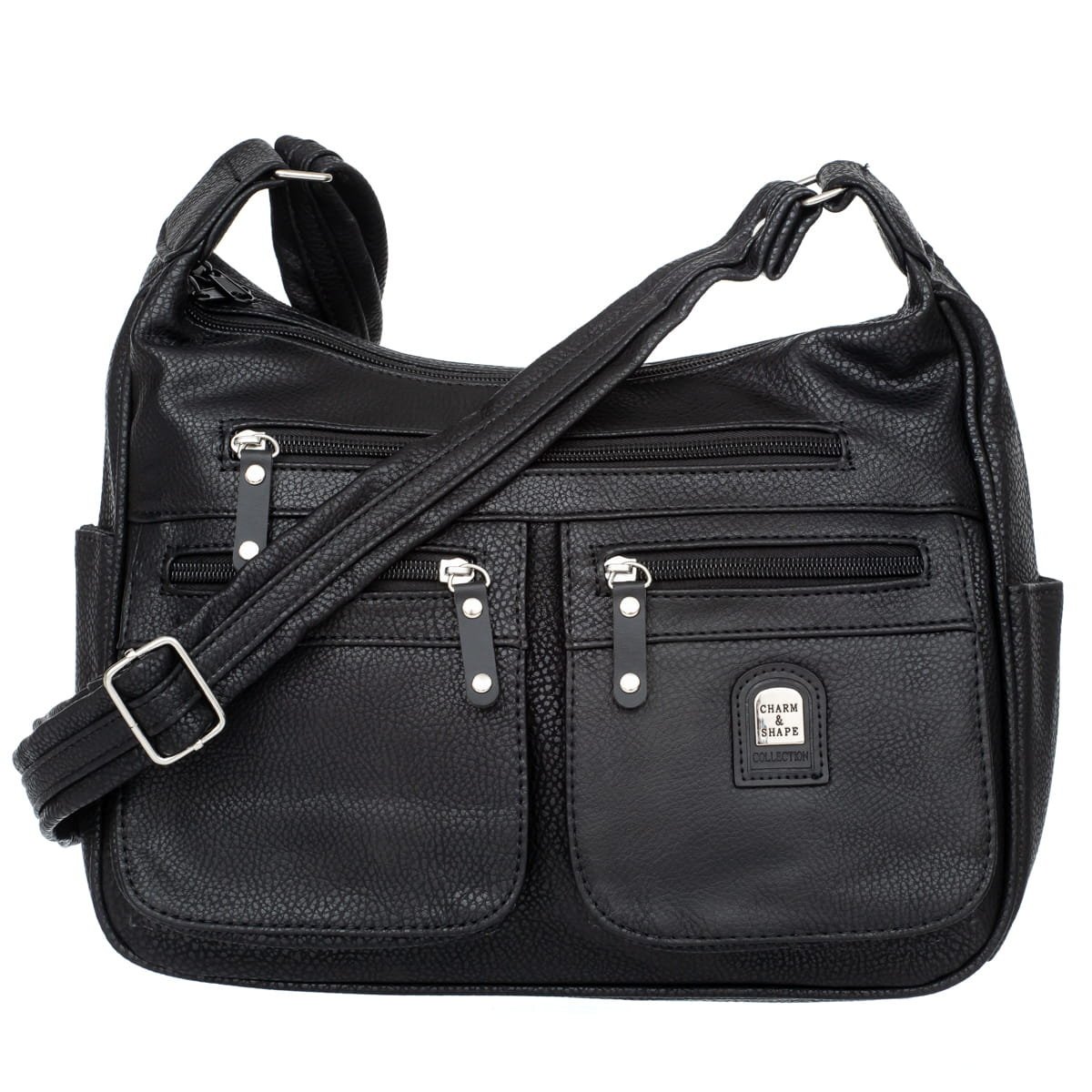 Średnia Torebka Damska Charm&Shape na ramię Czarna
