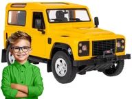 Zabawki zdalnie sterowane - RASTAR 1:14 zdalnie sterowane autko Land Rover Defender POJAZD + PILOT - miniaturka - grafika 1