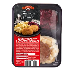 KOTWICA Zestaw obiadowy z kotletem mielonym 600 g - Szybkie dania obiadowe - miniaturka - grafika 1