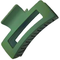 Ozdoby do włosów - Klamra do Włosów Zielona Duża Spinka Francuska Matowa Lekka i Wytrzymała - miniaturka - grafika 1