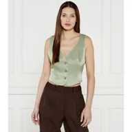 Bluzki damskie - GUESS Kamizelka CAMILLE PERFECT Cropped Fit - miniaturka - grafika 1