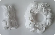 Akcesoria rzeźbiarskie - Artis Dea Forma do odlewów Odlewy gipsowe Świecznik Króliczek 2003014) 2003014 - miniaturka - grafika 1
