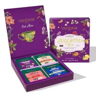 Herbata - VAHDAM, Zestaw próbny herbaty (25 smaków, 25 sztuk) zestaw do odmian herbaty - zioła, zielona, chai i czarna herbata zestaw upominkowy z długimi liśćmi prezent dla kobiet i mężczyzn - miniaturka - grafika 1