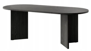 Stół Ovo 204 cm Jesion Portland Czarny Selsey Design - Stoły - miniaturka - grafika 1