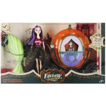 Kareta z akcesoriami Black MEGA CREATIVE 524860 - Lalki dla dziewczynek - miniaturka - grafika 1