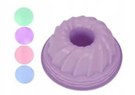 Formy do ciast - Forma silikonowa do babki 23,5cm, kolory. - miniaturka - grafika 1