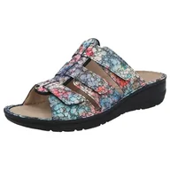 Kapcie damskie - Berkemann Damskie kapcie Senta, Biały Multicolor, 42 EU - miniaturka - grafika 1