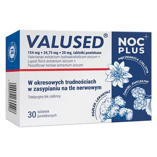 Valused Noc Plus x30 tabletek - Układ nerwowy - miniaturka - grafika 1
