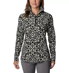 Columbia Damski sweter z nadrukiem Glacial IV z zamkiem błyskawicznym - Swetry damskie - miniaturka - grafika 1