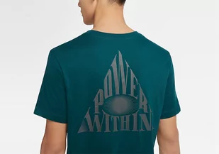 Nike Kyrie Irving Logo Dri-Fit Tee Dark Atomic Teal - Koszulki męskie - miniaturka - grafika 1