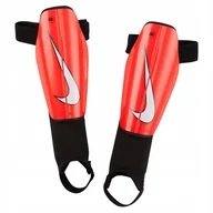 Piłka nożna - Nagolenniki Nike Charge DX4610-635 czerwony S - miniaturka - grafika 1