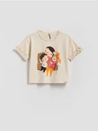 Bluzki dla niemowląt - Reserved - T-shirt Pucio - kremowy - miniaturka - grafika 1