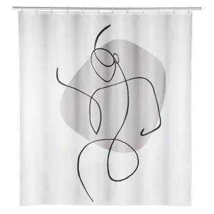 Zasłona prysznicowa 180x200 cm Ladyline – Wenko - Zasłony prysznicowe - miniaturka - grafika 1