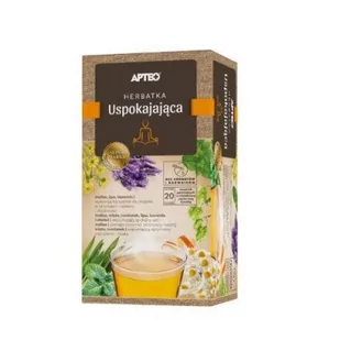 SYNOPTIS PHARMA APTEO Herbatka uspokajająca z pomarańczą, 20 sasz. - Układ nerwowy - miniaturka - grafika 1