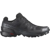 Buty trekkingowe męskie - Salomon Męskie buty trekkingowe Speedcross Gore-tex, czarny, 42 EU - miniaturka - grafika 1