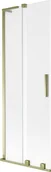 Parawany nawannowe - Mexen Velar L parawan nawannowy 2-skrzydłowy rozsuwany 75 x 150 cm, szron, złoty - 896-075-003-31-50 - miniaturka - grafika 1
