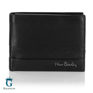 Skórzany portfel męski z przeszyciami Pierre Cardin TILAK97 8806 - Portfele - miniaturka - grafika 3