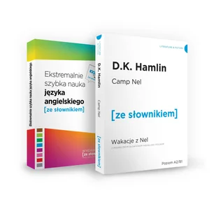 Pakiet: Camp Nel / Ekstremalnie szybka nauka języka angielskiego - Książki do nauki języka angielskiego - miniaturka - grafika 1