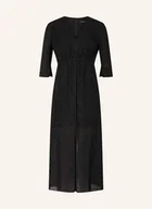 Sukienki - Armani Exchange Sukienka Z Rękawem 3/4 schwarz - miniaturka - grafika 1