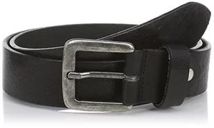 MGM Lino pasek unisex, czarny (czarny 1), 110 cm - Paski - miniaturka - grafika 1