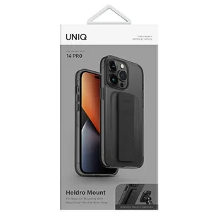 UNIQ etui Heldro Mount iPhone 14 Pro 6,1" szary/vapour smoke - Etui i futerały do telefonów - miniaturka - grafika 10
