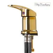 Pozostałe akcesoria fryzjerskie - Bateria do myjni fryzjerskiej złota - miniaturka - grafika 1