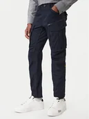 Spodnie męskie - G-Star Raw Spodnie materiałowe Rovic D02190-5126 Granatowy Regular Fit - miniaturka - grafika 1
