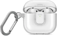 Akcesoria do słuchawek - Etui UNIQ Glase Pro do Apple AirPods 4 Lock Case przezroczysty - miniaturka - grafika 1