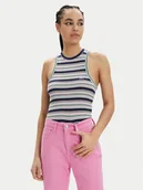 Koszulki i topy damskie - Lee Top 112350213 Kolorowy Slim Fit - miniaturka - grafika 1