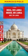 Mapy i plansze edukacyjne - Indie, Srilanka. Mapa drogowa. 1:2500000 - miniaturka - grafika 1