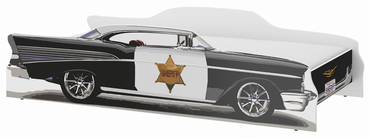 Łóżko dziecięce SZERYF 140x70- autko