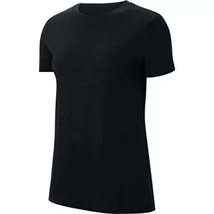 NIKE Nike Damska koszulka Team Club 20 Tee T-Shirt czarny czarny/biały XL CZ0903-010 - Koszulki i topy damskie - miniaturka - grafika 1