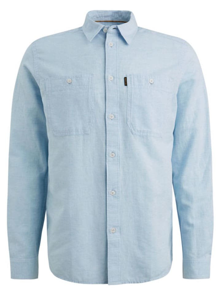 PME Legend Koszula - Regular fit - w kolorze błękitnym