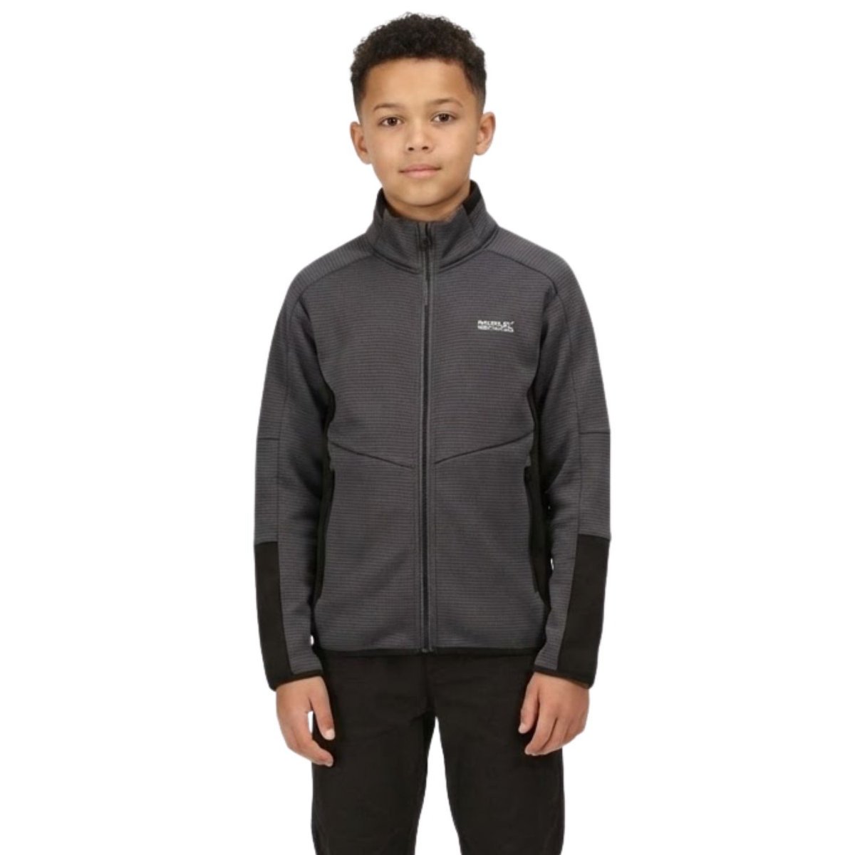 Bluza dziecięca Regatta Highton rozsuwana szara polar-116