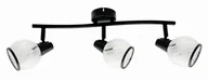 Lampy ścienne - Megan - listwa 3 płomienna czarny 831003-30 - miniaturka - grafika 1