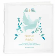 Albumy fotograficzne - Album na zdjęcia z nadrukiem dla chłopca na chrzest - miniaturka - grafika 1