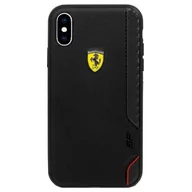 Etui i futerały do telefonów - Ferrari Hardcase do iPhone XS Max czarny/On Track FESITHCI65BK - miniaturka - grafika 1