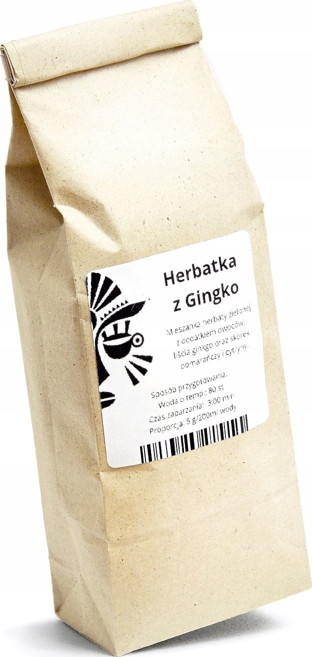 Świeżopalona Herbata z ginkgo Biloba waga 100g