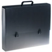 Teczki i skoroszyty - Tadeo Trading Teczka z rączką TAD A3 czarna TC11TT - miniaturka - grafika 1