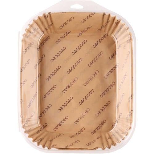 Cecotec Papier do frytkownicy powietrznej - Air Fryer Cecofry Bigbucket Paper Pack Akcesoria. 150 sztuk do frytkownicy powietrznej, praktyczne i kompatybilne z frytkownicami 9L, idealne do zdrowego