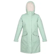 Kurtki damskie - Regatta Damska kurtka Romine, wodoodporna, oddychająca parka - czarna - miniaturka - grafika 1
