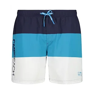 CMP Męskie szorty kąpielowe, navy-ibiza-bianco, 58 - Spodenki damskie - miniaturka - grafika 1
